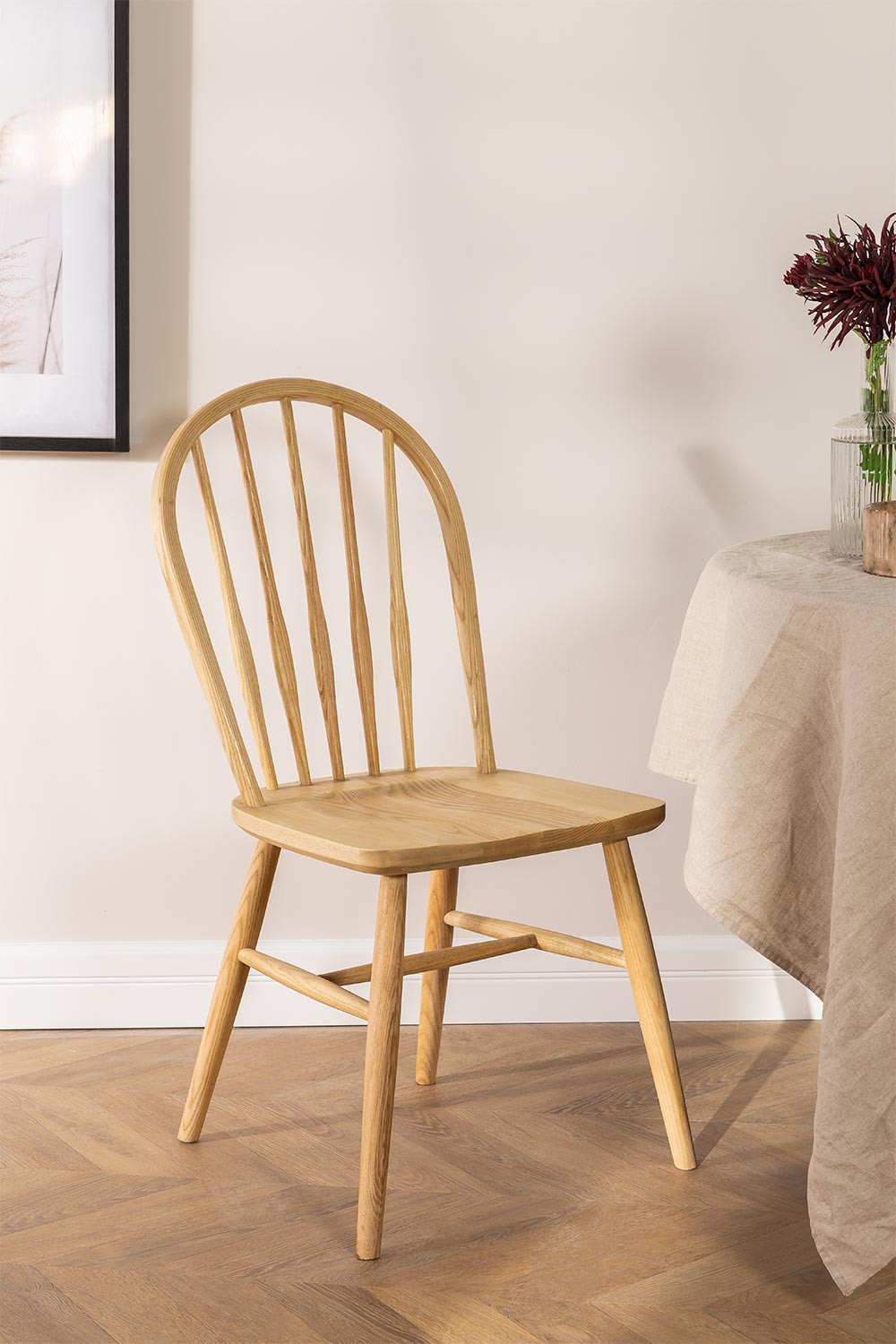 Silla de Comedor en Madera Lorri Natural - SKLUM